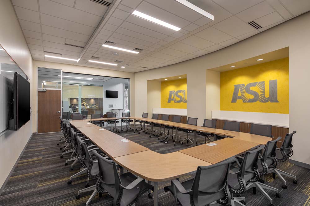 Conference space within the community center