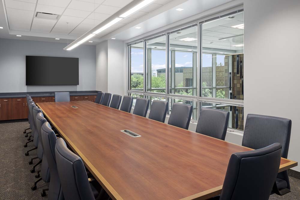 Conference room within the science hall