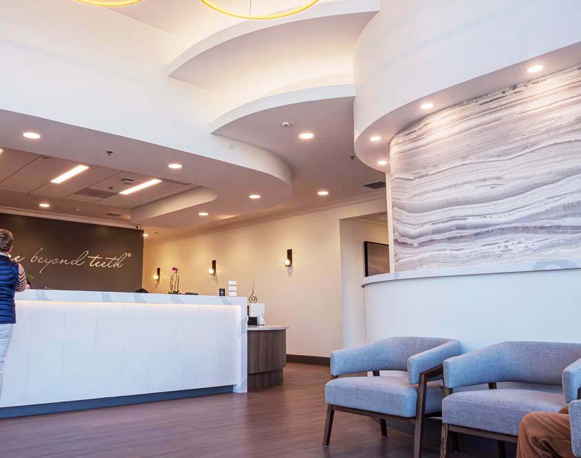 Lobby of the dental specialist clinic