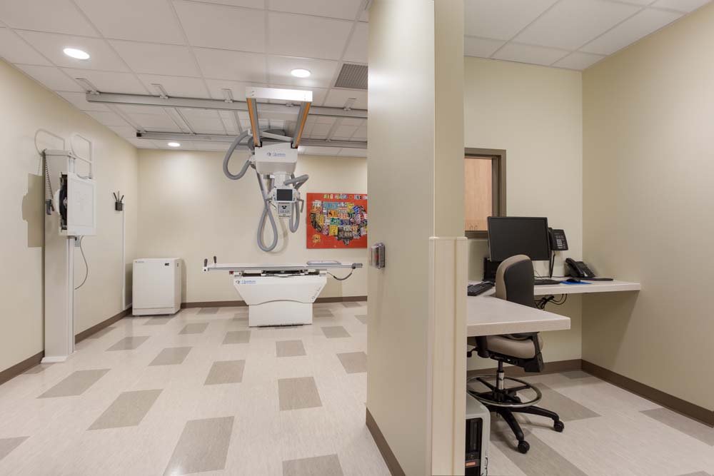 X-ray suite of the clinic
