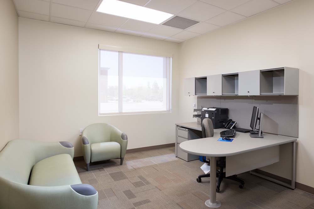 Office within the clinic